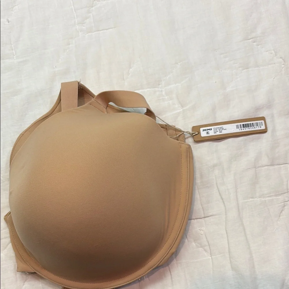 SKIMS Women's Tan/Sand‎ Underwire T-Shirt Bra | Smoothing 44DD NWT - Picture 4 of 5